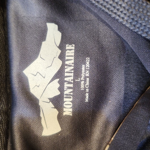 Men's Ford Mountainaire grey hoodie sweatshirt size large - Picture 3 of 4